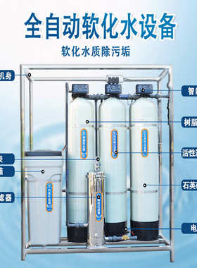 锅炉软化水处理设备工业软化水过滤器大型软水机硬水软化装置