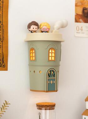 阿楹床 教覆古头柜小GJ2504yb夜灯咖啡角稀奇古件怪摆萌粒展示师