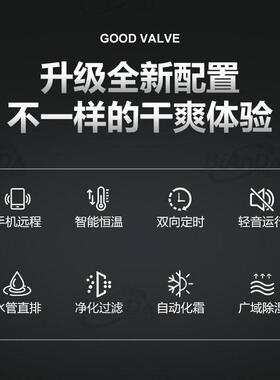 比安达吊顶除湿机家用商用别墅地下室低噪音管道除湿机app控制