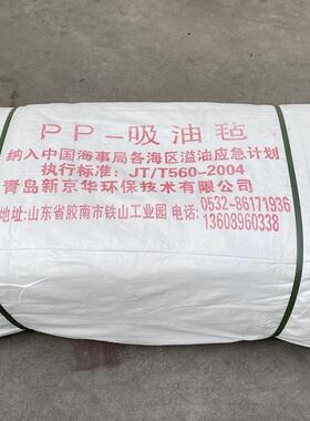 厂家供应大吸力PP-2吸油毡可重复利用亲油疏水工业级吸油棉片现货
