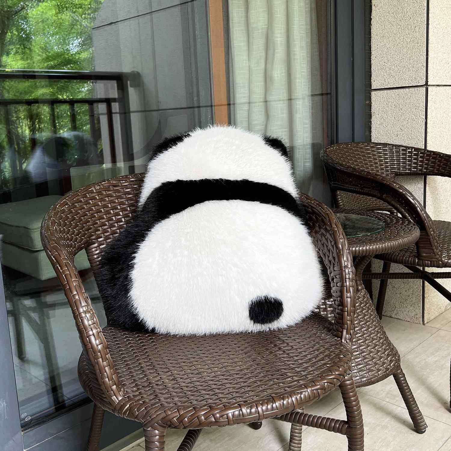 熊猫抱枕萌兰和花花腰靠垫可爱沙发女生毛绒玩偶客厅装饰生日礼物,淘宝优惠券,粉丝福利购,淘宝优惠卷