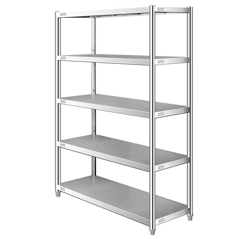 304不锈钢货架家用杂物收纳储物架子仓库地下室阳台展示架置物架5,淘宝优惠券,粉丝福利购,淘宝优惠卷