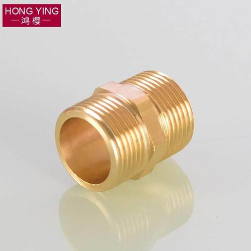 12/15/2/25寸双外丝直接对丝变径异径4分6分转接头水管铜配件 - 图3