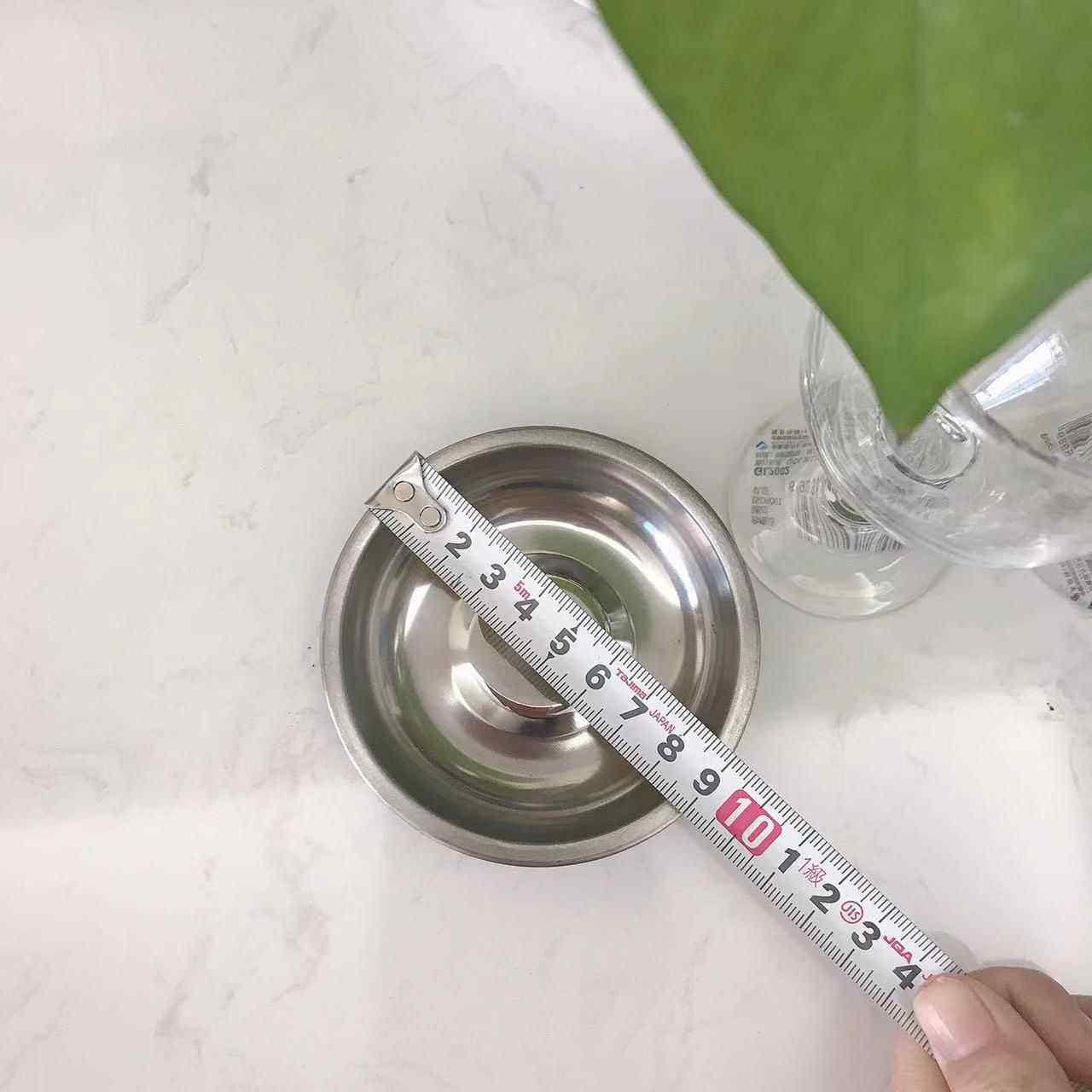 10个装）不锈钢小碟子圆形火锅调料碟酱料小盘子醋骨碟幼儿园点心,淘宝优惠券,粉丝福利购,淘宝优惠卷