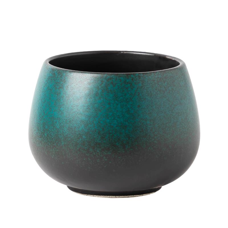 Ceramic tea wash Kung Fu tea set accessories cup wash pen wash Japanese household large tea dregs jar modern simple Shui Meng