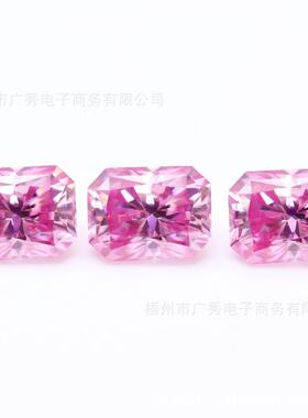 彩色莫桑钻裸石雷迪恩莫桑石秒过侧钻笔厂家量大从优
