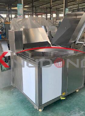 新旭东汉堡肉饼转新旭东搅拌翻油炸 自动油炸设饼备 汉堡肉锅油炸