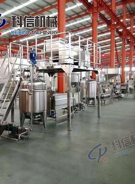中小型整套沙拉酱生产线 全自动沙拉酱灌装设备 沙拉酱加工机械厂