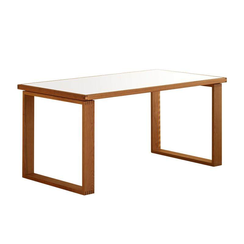 丸子物语岩板餐桌实木家用日式饭桌椅小户型长方形客厅樱桃木餐桌,淘宝优惠券,粉丝福利购,淘宝优惠卷