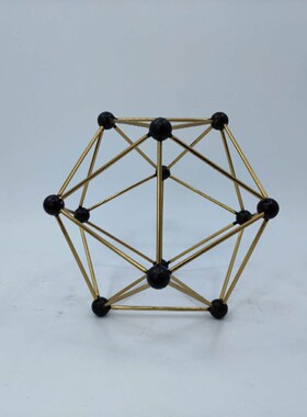 现代简约创意铁艺星系摆件家居软装饰品金属工艺品桌面书房摆件