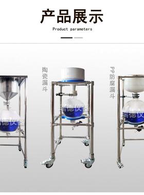 真空抽滤器ZF硼硅玻璃实验室固液分离不锈钢布氏漏斗过滤器定制