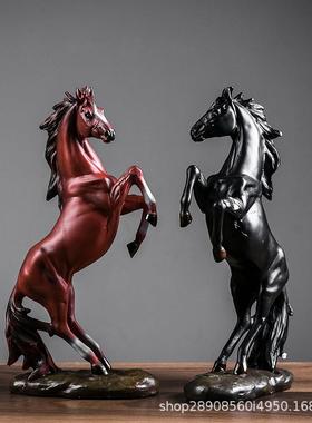 正品马到成功摆件家居乔迁办开业礼品厅公室艺书房商客务装饰工装