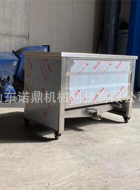 小型油炸单机 油炸方锅全自动控问 油水分离电加热油炸机