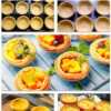 Six-compartment egg tart machine waffle oven commercial electric heating entrepreneurial stall snack equipment scone machine waffle making machine