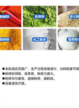 白大豆蛋淀超微机粉碎机 小639麦粉超细磨粉 面包屑快速超微粉碎
