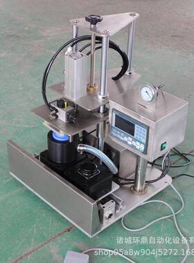 水果罐头真空旋盖机玻璃瓶压盖机往复式回旋压盖机半自动拧盖机