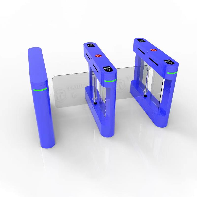 Swing gate for pedestrian passage in school community, one-card attendance access control system, smart campus scenic spot, factory small swing gate