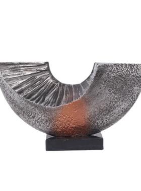 新中式合金雕处塑摆件UOJ玄电关视酒柜售楼样板房艺柜术品高端装