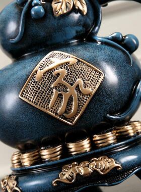 采购产品大葫芦招财，中式装饰，生日礼物，别墅，客厅，入口，电