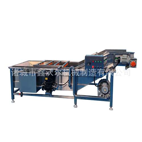 全自动辣椒喷淋清洗机果蔬气泡清洗线苹果清洗设备多功能洗菜机 - 图3