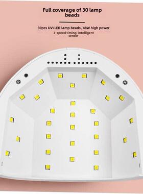 36W Panda UV LED Lamp for Nails Nail Dryer Manicure Lamps Do