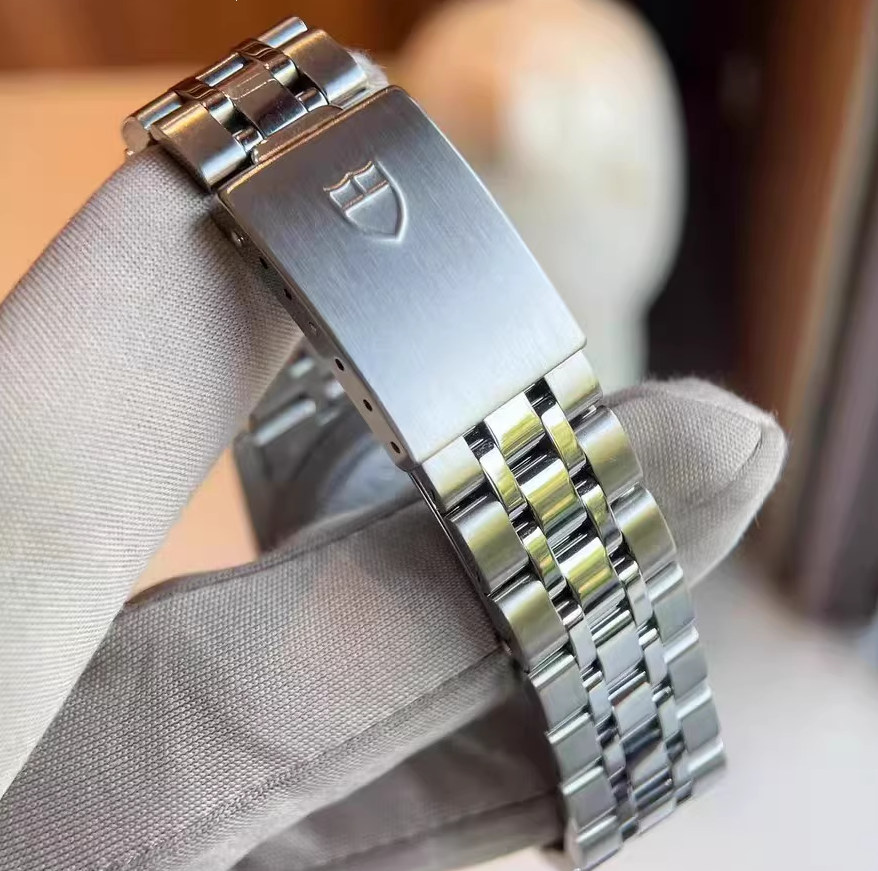 经典款9.8新 帝舵王子系列精钢自动机械腕表36MM男表76214-0013 - 图3