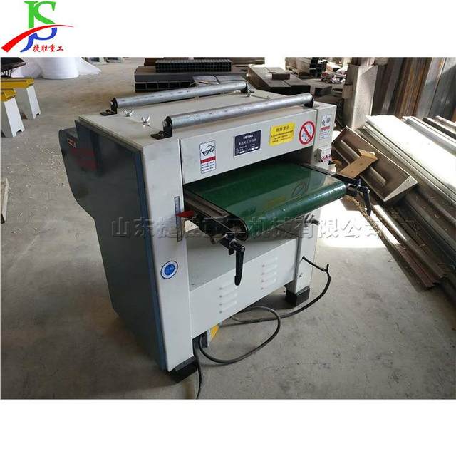 Small single woodworking pressing machine, surface conveyor belt, manual woodworking pressing tool, home js-56454 factory wood planing