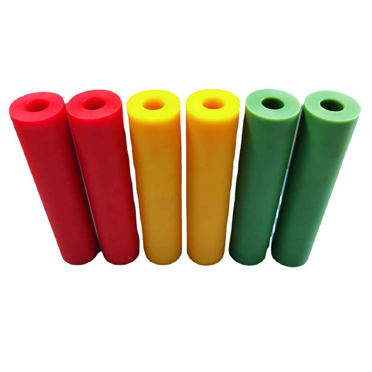 彩色MC尼龙管绿色黄色红色浇铸含油尼龙PA6耐磨尼龙轴套异型加工,淘宝优惠券,粉丝福利购,淘宝优惠卷