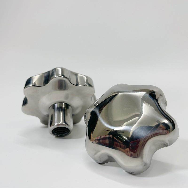 304不锈钢星形梅花手轮锁紧螺帽盖手拧旋钮锁紧金属把手,淘宝优惠券,粉丝福利购,淘宝优惠卷