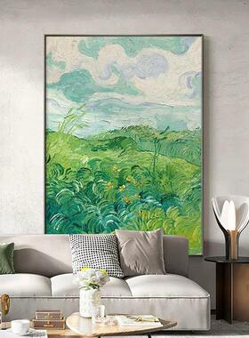 北欧玄关挂画肌理画现艺术抽象画客厅装饰画艺术级感名画油画