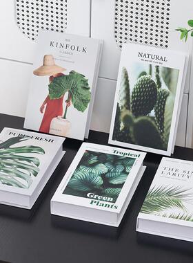 装饰书彷真书假书摆件装饰用书办公样板间拍照摄影道具书轻奢英文