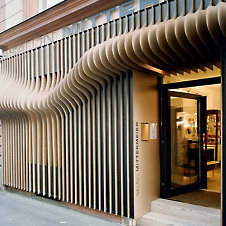 幕墙氟碳包柱异形冲孔镂空天花雕花背景墙木纹包柱半圆方形铝单板,淘宝优惠券,粉丝福利购,淘宝优惠卷