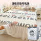 Summer printed bed skirt latex ice silk mattress three-piece set princess style bed sheet mattress air conditioning mattress machine washable
