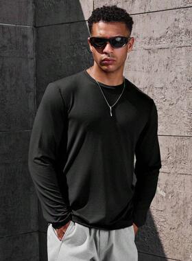 F 36344 Men's thermal fitness long sleeve 士保暖健身长袖上
