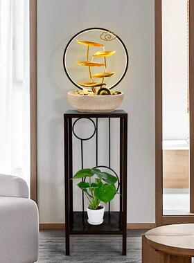 家居装饰品风水轮客厅流水摆件循环水生财办公桌乔迁店铺开业送礼