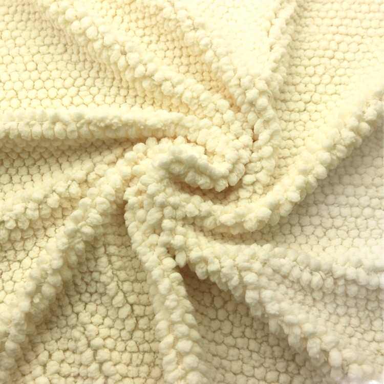 绒编家宝宝服装格绒提花玉米粒绒棉绒梳棉布料纺菠萝面料纬提花舒,淘宝优惠券,粉丝福利购,淘宝优惠卷