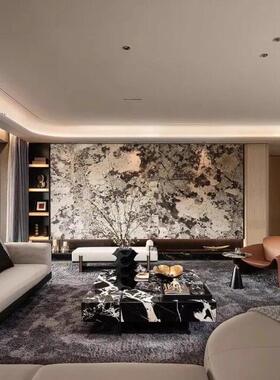 慢珍家居北欧轻奢风高档金属花瓶创意树脂果盘组合客厅装饰品摆件