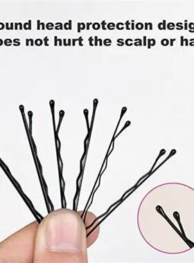 60/120pcs Black Hairpins for Women Hair Clip Lady Bobby Pins