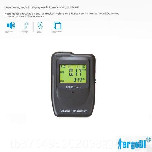 新款上海家p802I型DXγ芯辐射人检测辐射个剂量报警仪Rj31-1人155 - 图1