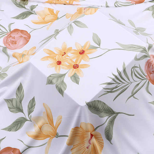 Children's clothing Home 2 silk fabric Rice clothing fabric pajamas quilt cover wide pillow case cotton printed bed sheet artificial cotton