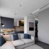 Surface-mounted spotlights, anti-glare bold lamps, no main light, living room lighting, LED grille lights, ceiling-mounted bedroom square downlights