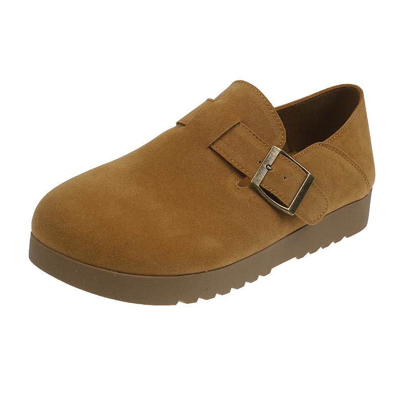 勃肯鞋女2026年春季年新款一脚蹬软底豆豆鞋孕妇全包博肯单0115w,淘宝优惠券,粉丝福利购,淘宝优惠卷