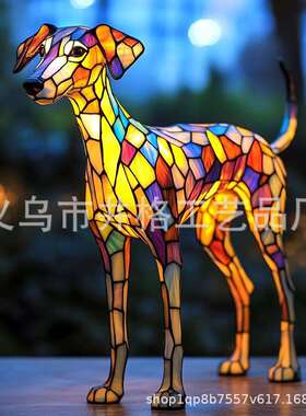 跨境新款Cat Lamp-Dachshund Lamp-Bigfoot Lamp动物LED灯摆件