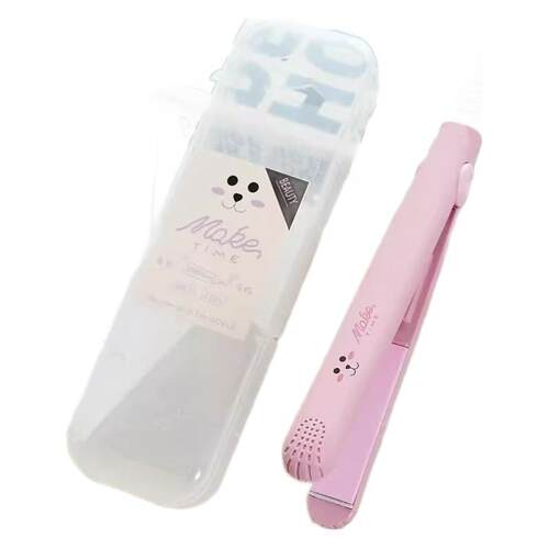 Fashionable mini hair straightener and curler, perfect for c - 图3