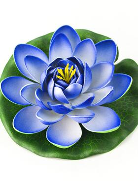 仿真睡莲批发莲蓬水池装饰摆件