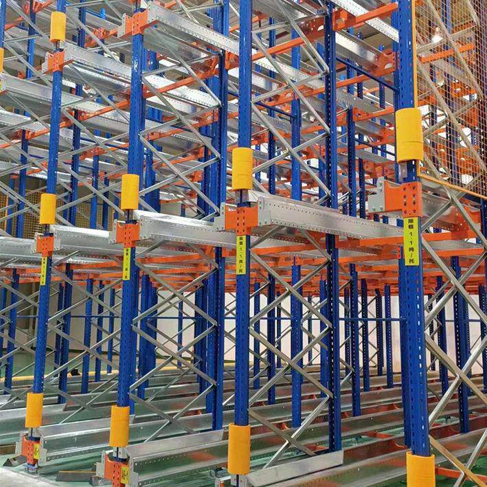Customized shuttle shelves warehouse storage industry large intelligent three-dimensional beam shuttle shelves
