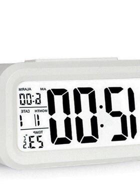 digital alarm led clock闹钟snooze control backlight calendar