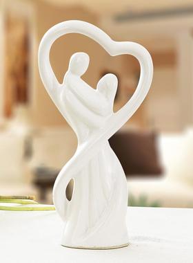 2025新款玄关摆件氛围感摆件陶瓷工艺品现代客厅家居饰品婚庆礼物