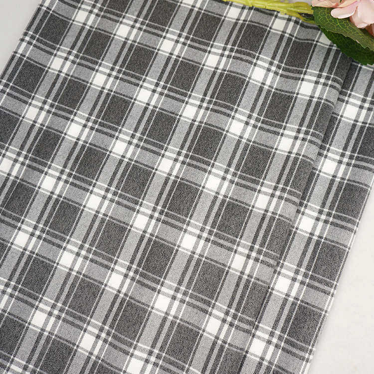 新品秋冬西装裤子时装面料 TR斜纹磨毛色织格子布 衬衫工作服布料,淘宝优惠券,粉丝福利购,淘宝优惠卷