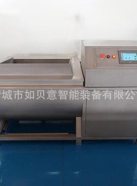 小龙虾鼓泡式清洗机提升式切割蔬菜清洗设备芹菜段清洗机